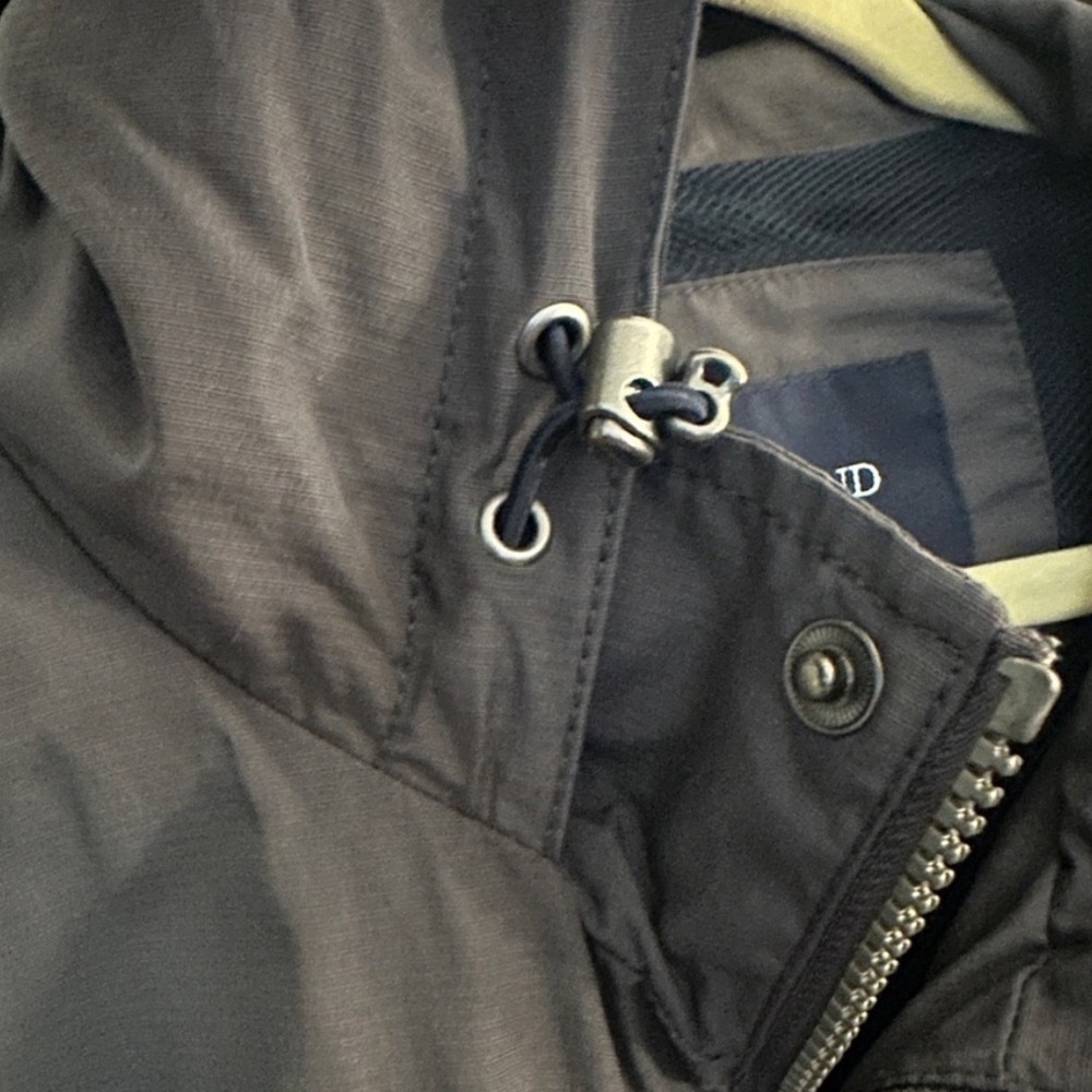 Lands End Men's Dark Grey
Windbreaker Spring Rain Jacket Mesh Lined
Hood 50-52 - Picture 6 of 10